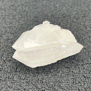 Clear Arkansas Quartz Crystal Cluster Mineral Gemstone App. 3"x1.5"x1.5" 5.2 oz